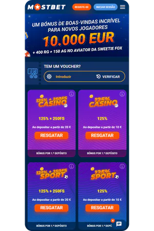 mostbet casino bonuses section showing welcome offers and free spins promotions