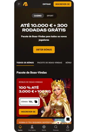 SlotLair casino bonuses section showing welcome offers and free spins promotions