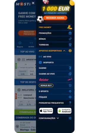 mostbet casino navigation menu displaying game categories and sections