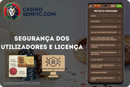 Segurança dos Utilizadores e Licença StoneVegas